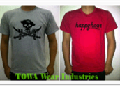 produksi kaos oblong / t-shirt