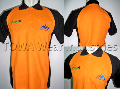 Kaos Berkerah Bahan Lacoste Seragam PT Mandiri Anugerah Sentosa