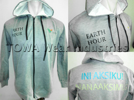 sweater hoodie earth hour
