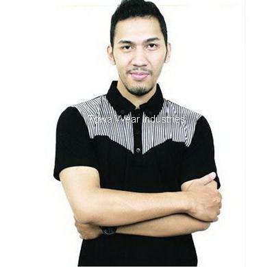 baju seragam kantor unik kemeja dengan aplikasi salur