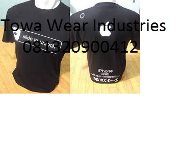 kaos distro dengan design gadget