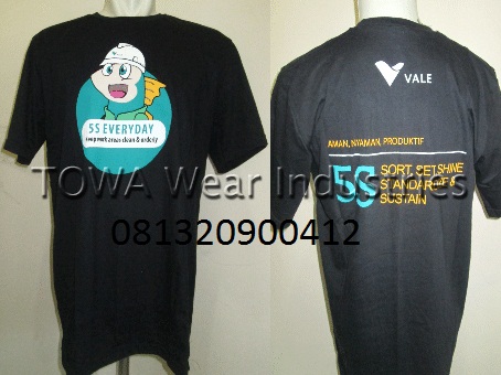 kaos distro penggemar anime