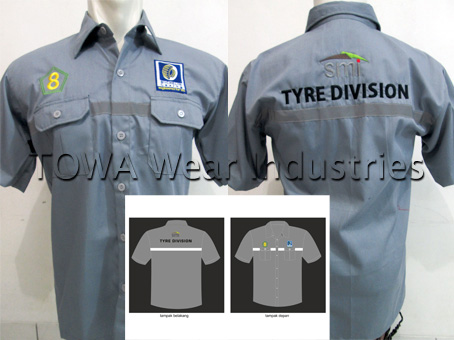 kemeja bdm smi michelin reflector