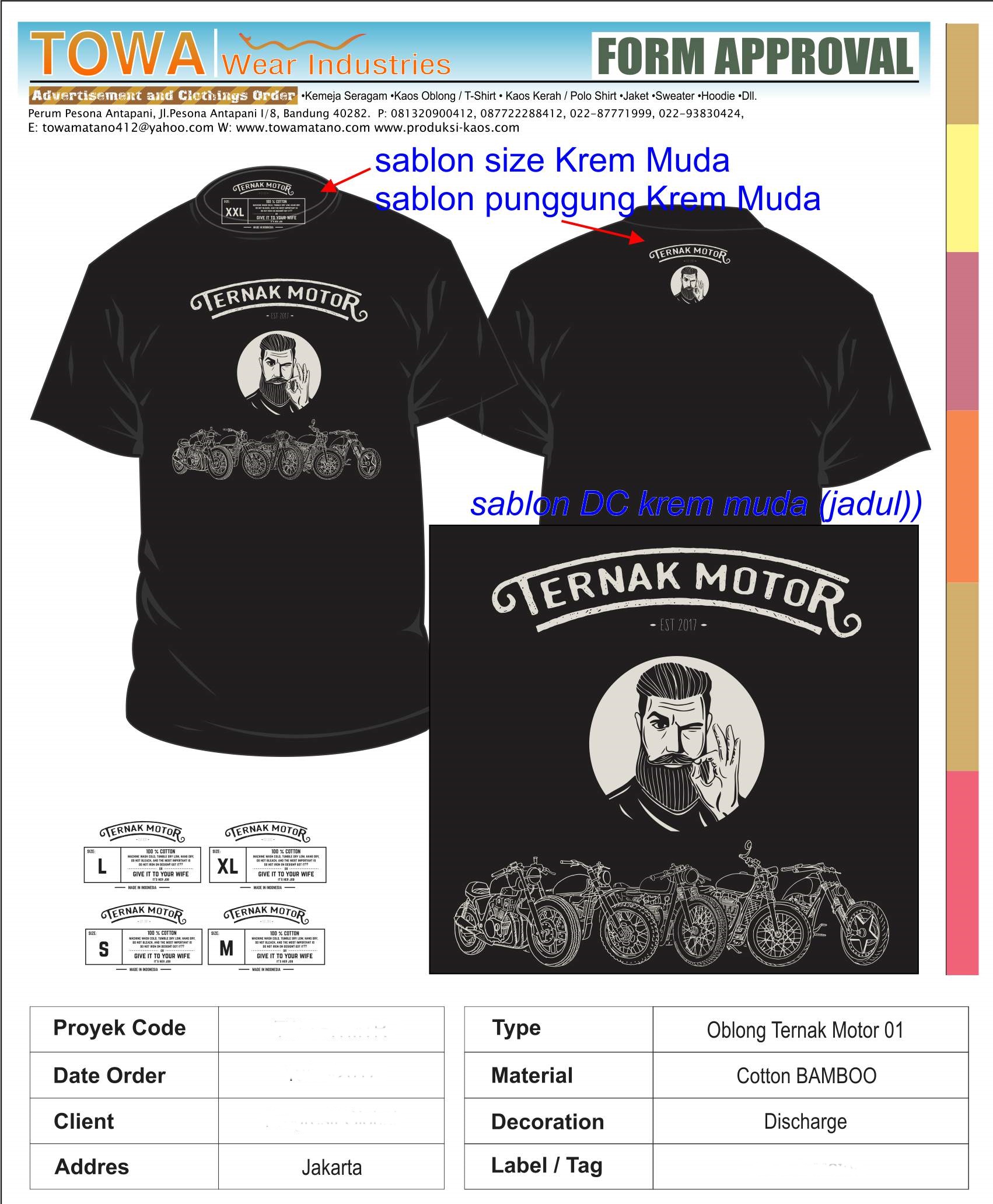 kaos komunitas motor