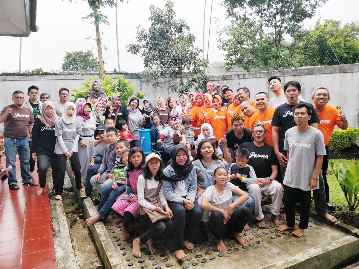 kaos family gathering untuk komplek perumahan