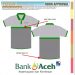 KONVEKSI SERAGAM POLO SHIRT KARYAWAN BANK ACEH