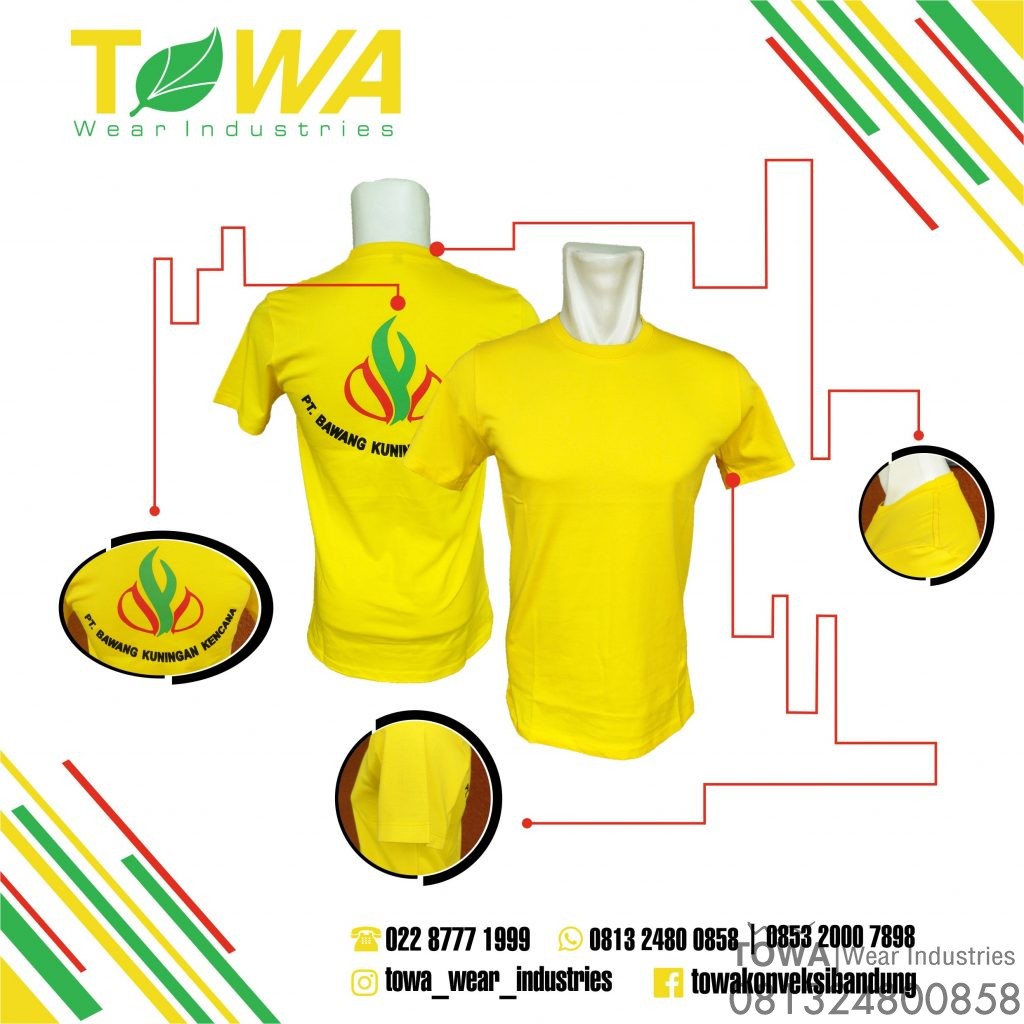 jasa konveksi kaos seragam kerja
