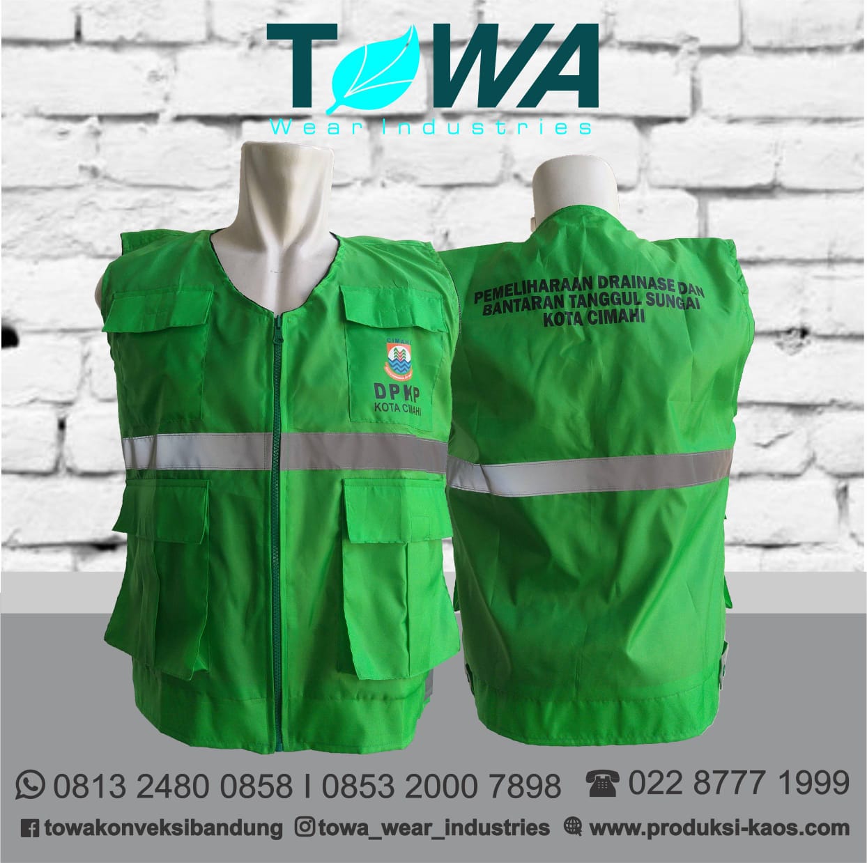 rompi safety dpkp kota cimahi
