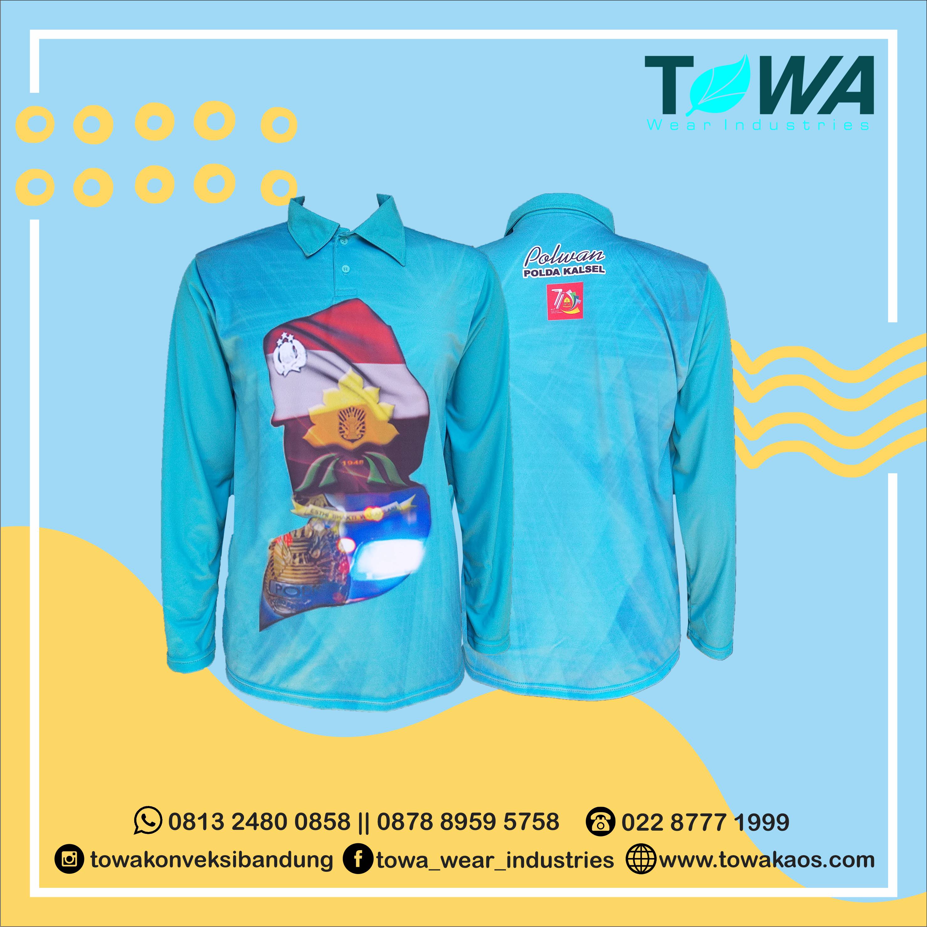 baju jersey polda polwan banjarmasin kalimantan selatan hut polwan indonesia