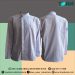 baju kemeja koki pt sari puspita bahan japan drill warna putih
