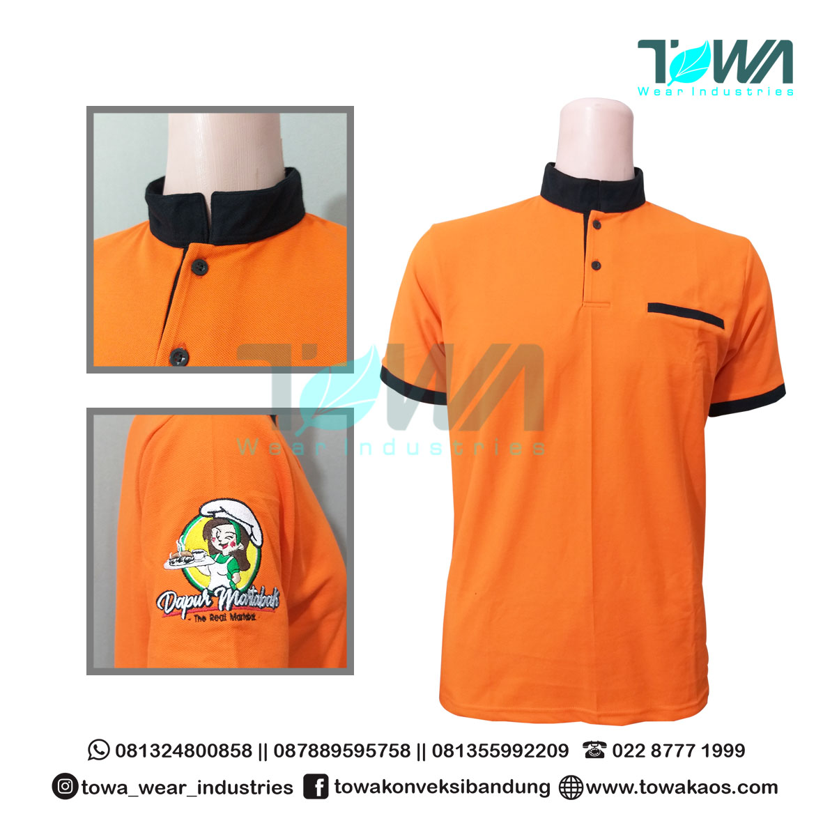 POLO SHIRT MODEL KERAH SHANGHAI MASIH JADI ANDALAN SERAGAM HOTEL