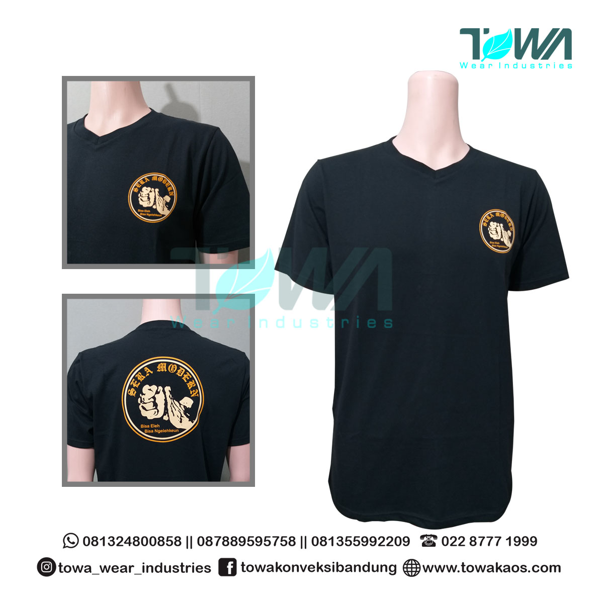 Baju Kaos Oblong Baju Event Baju Organisasi Modern Sera