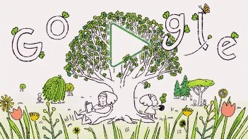 MEMPERINGATI HARI BUMI 22 APRIL GOOGLE TAYANGKAN VIDEO SINGKAT TANAM POHON