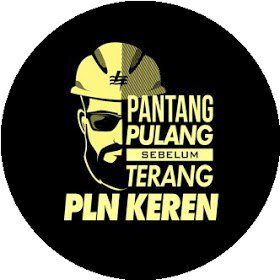 KAOS HOODIE PANTANG PULANG SEBELUM TERANG SERAGAM LAPANGAN UP3 PLN BOGOR