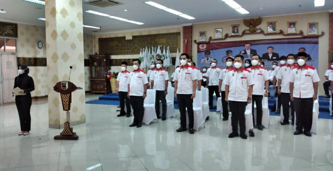 PENGURUS KONI PESAWARAN DILANTIK