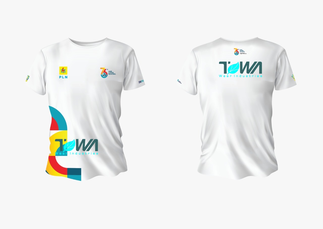DESAIN BAJU KAOS EVENT HARI LISTRIK NASIONAL