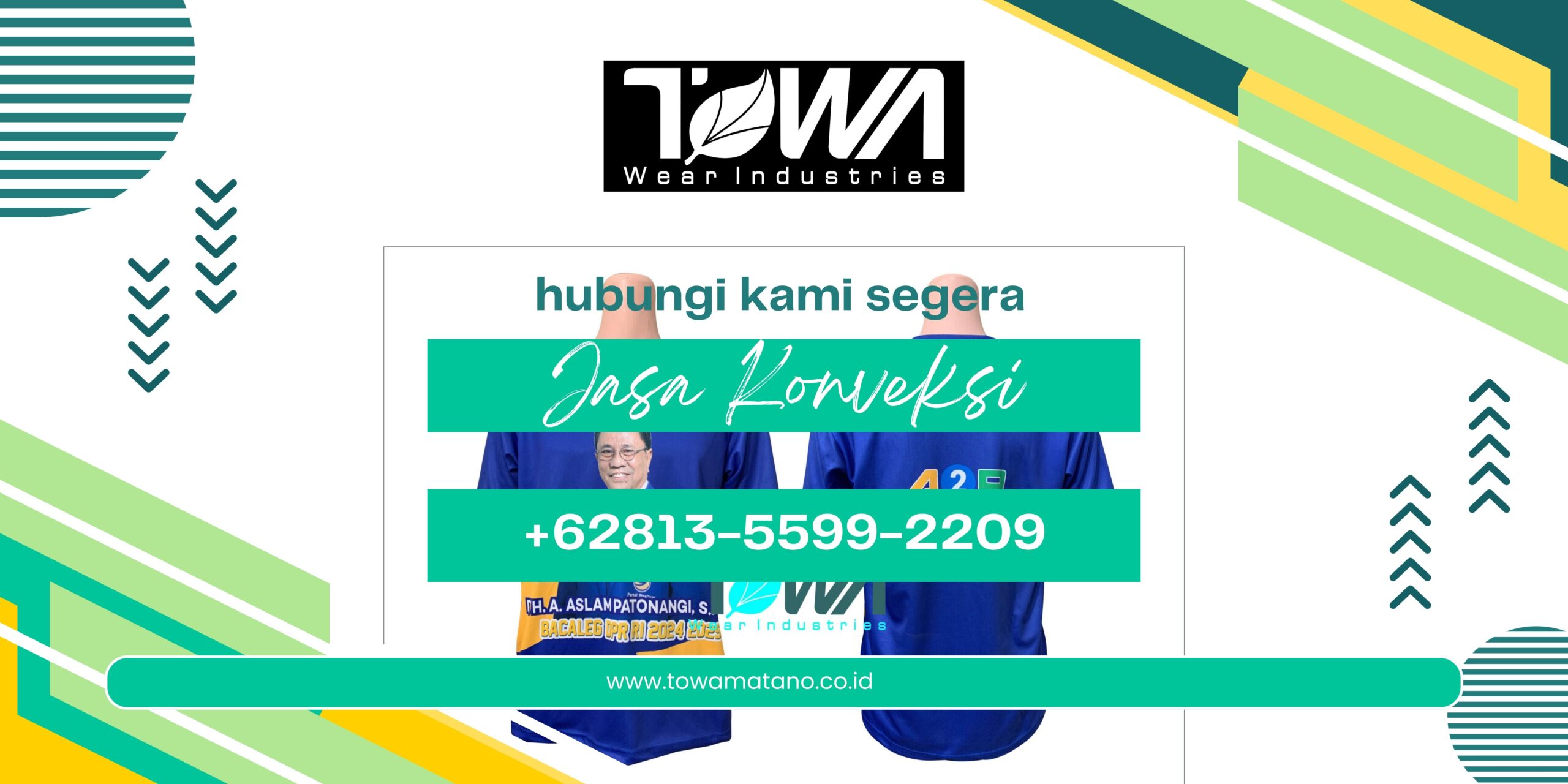 Jasa Konveksi Baju Partai