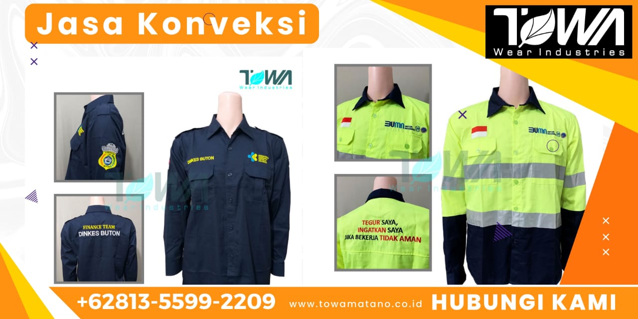 Jasa Produksi Baju Seragam Kerja