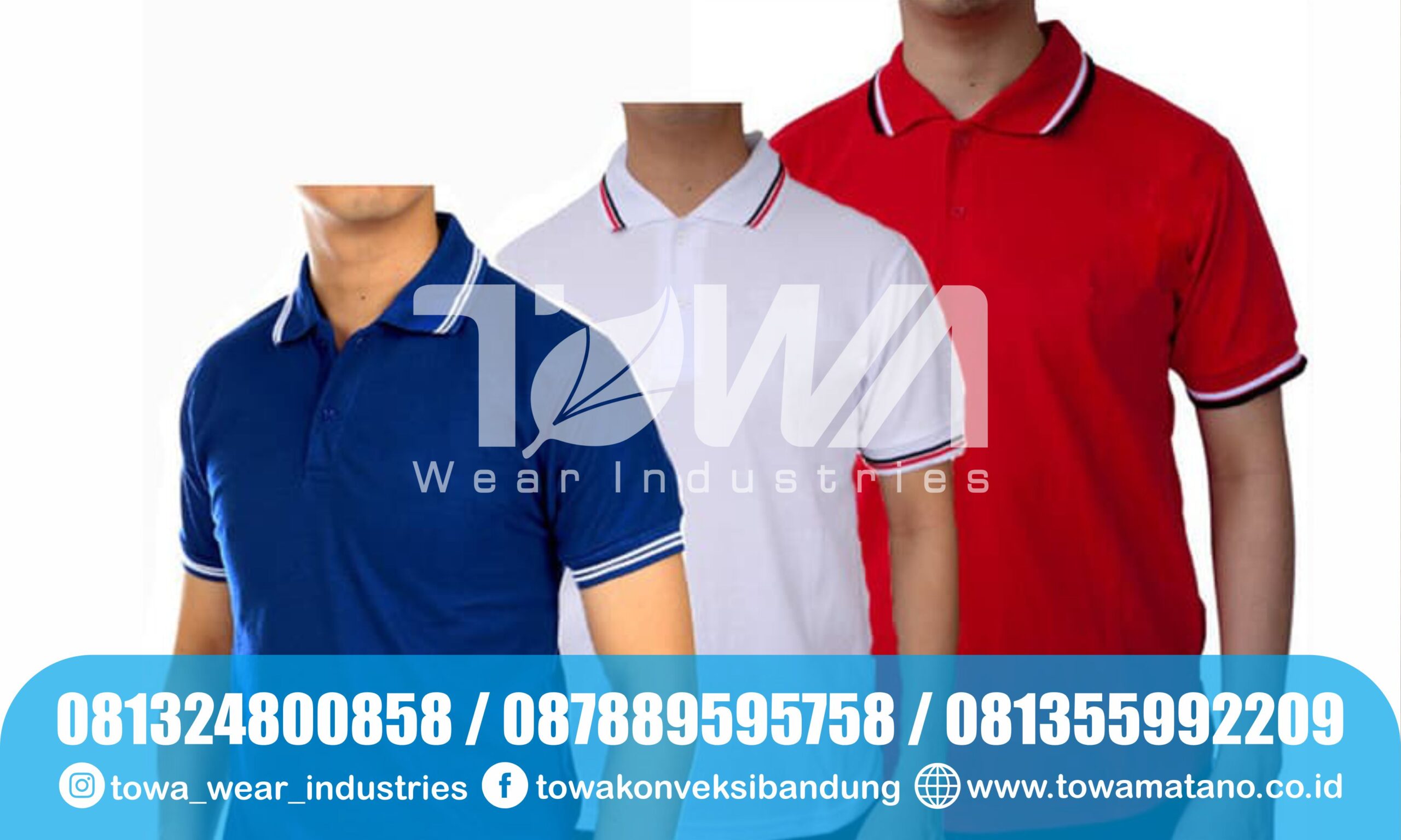 Jasa Konveksi Kaos Kerah