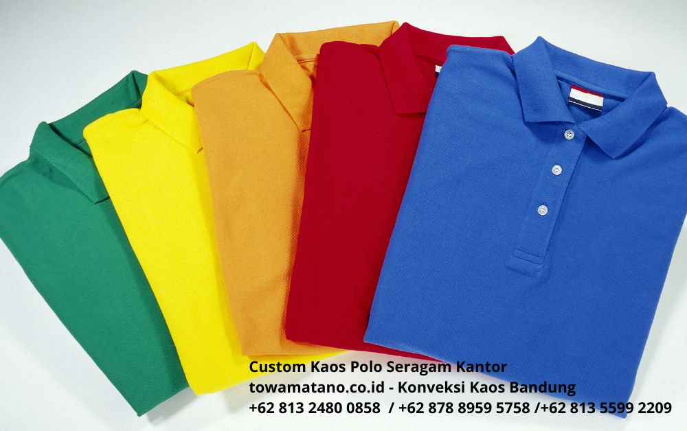 Custom Kaos Polo - Konveksi Kaos Bandung towamatano.co.id