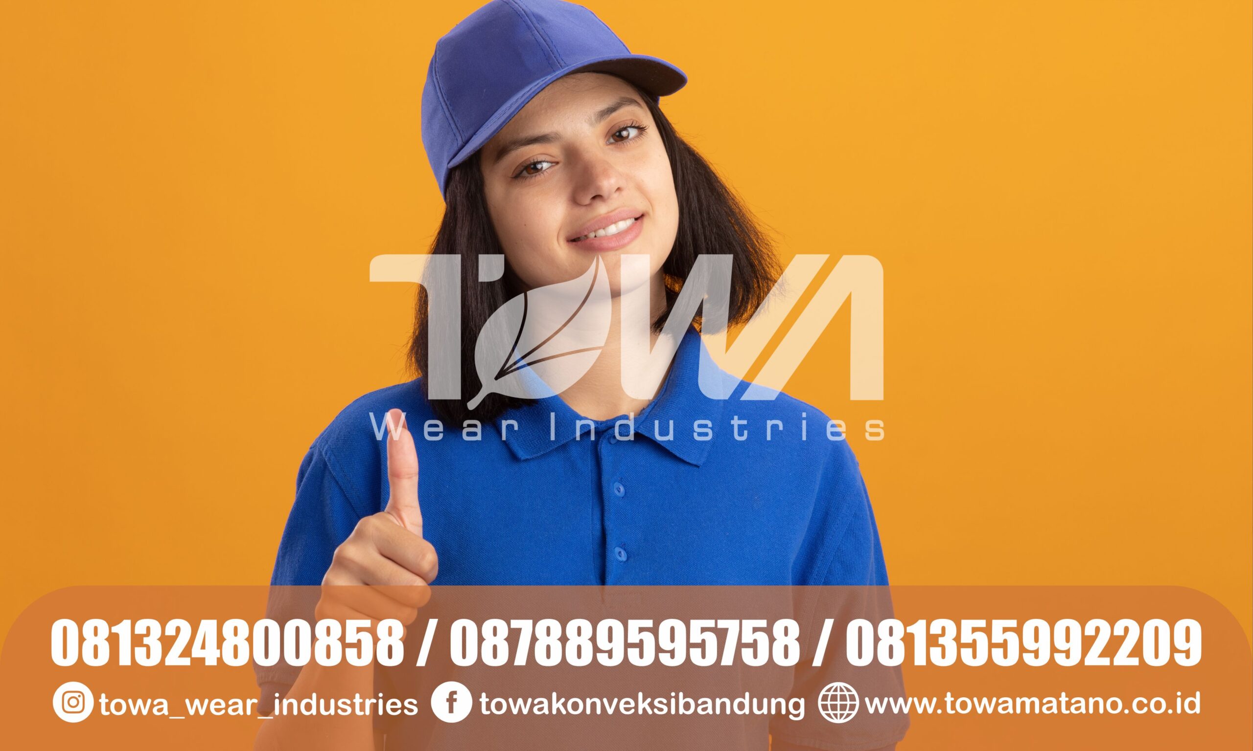 Stylish dengan kaos polo