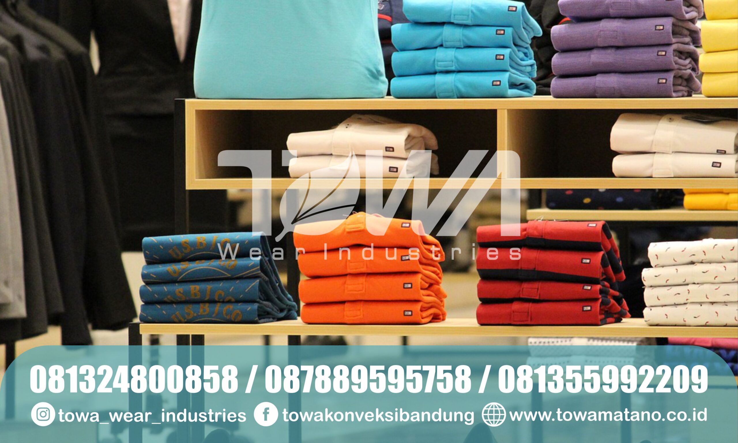 Konveksi Kaos Kerah
