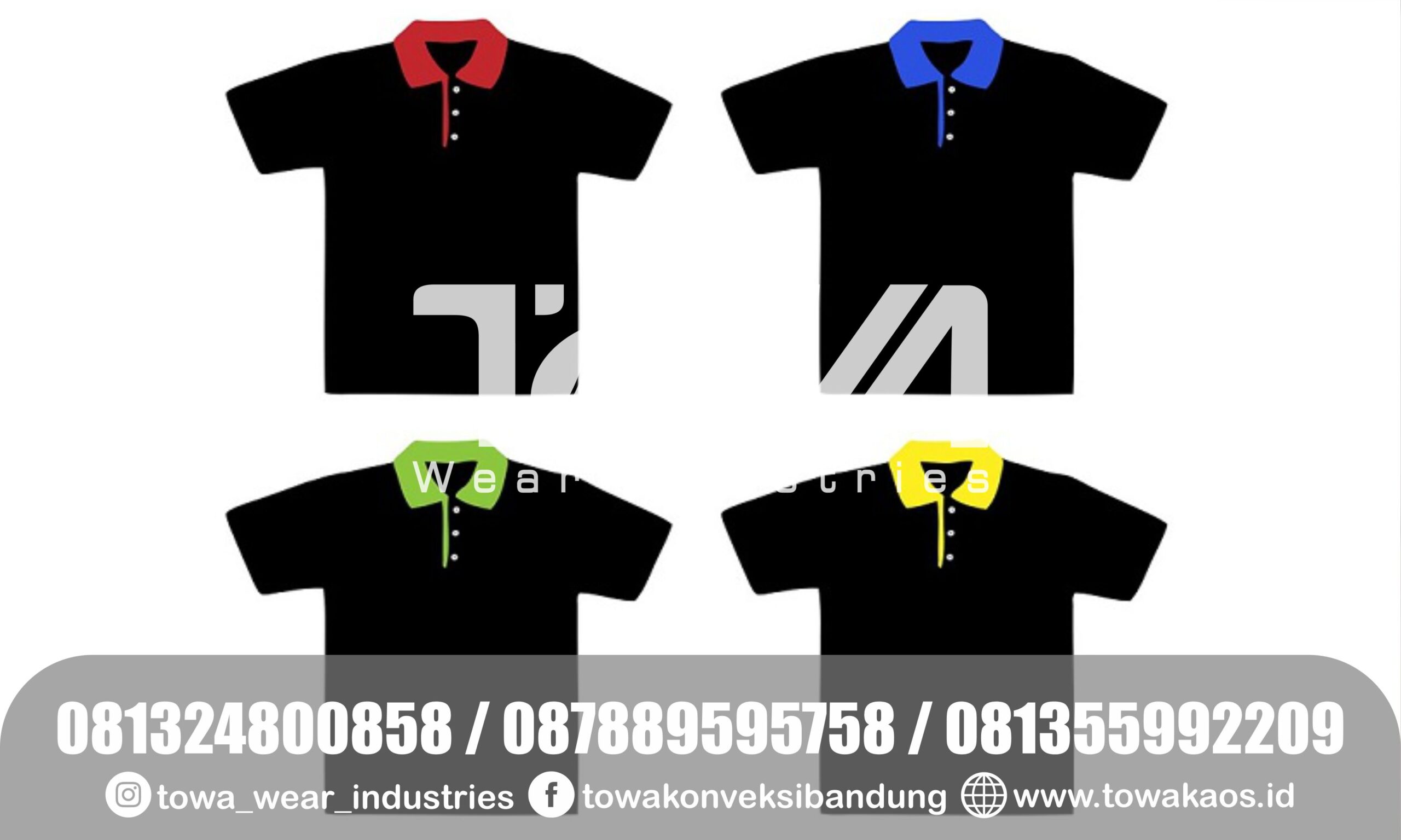9. Baju Kaos Kerah Pilihan Fashion Harian yang Nyaman