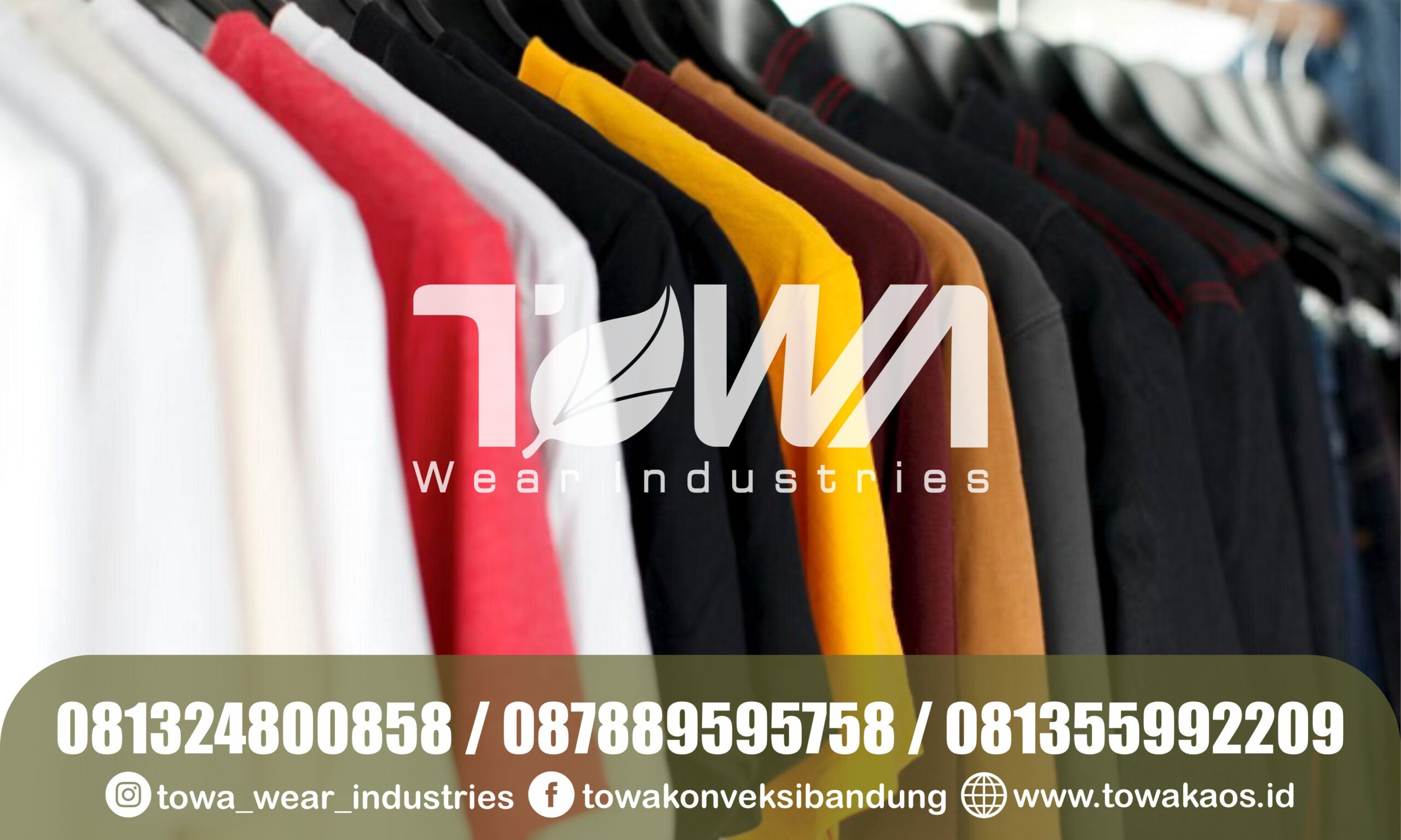 Produksi Baju Kaos dengan Banyak Pilihan Bahan Premium