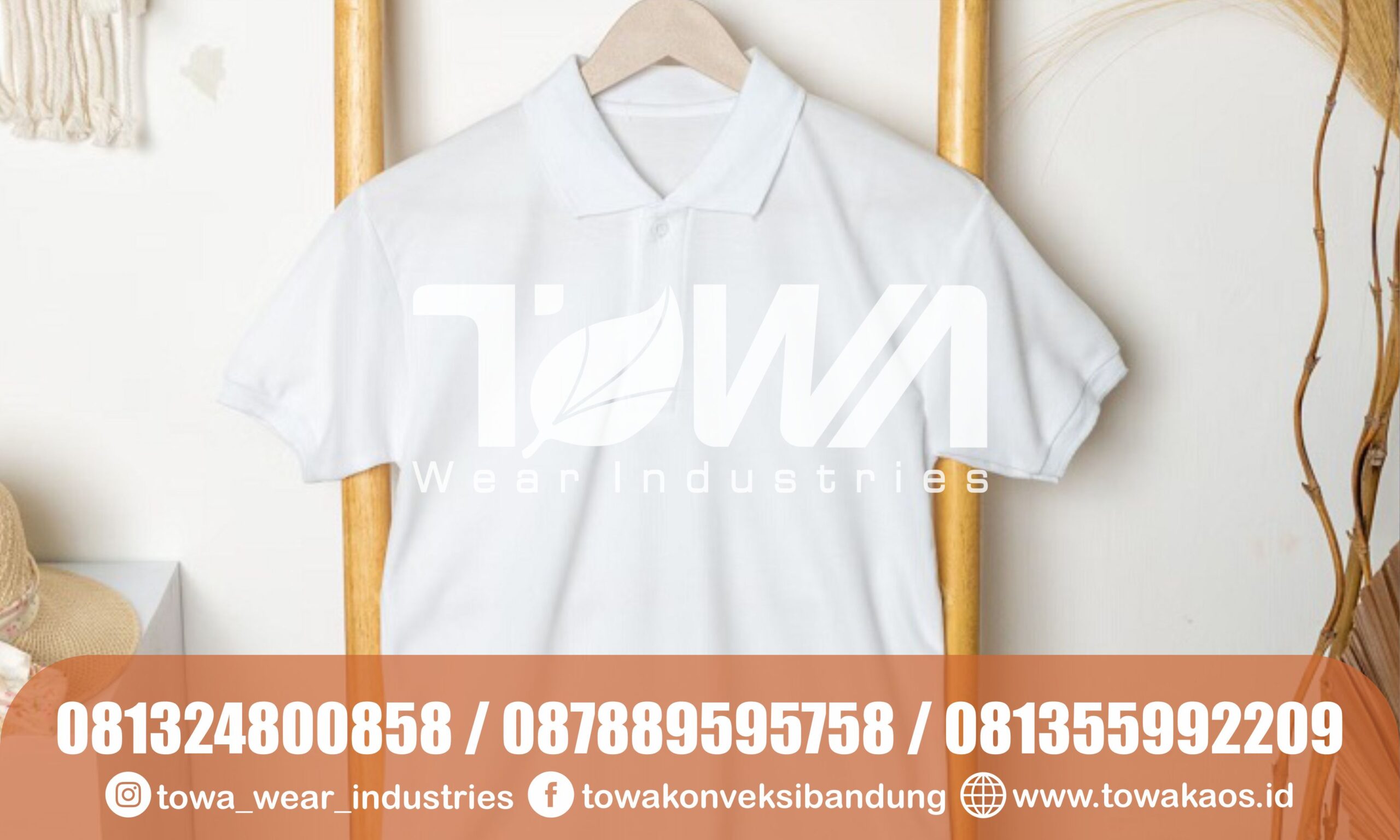 Konveksi Kaos Kerah untuk Seragam Perusahaan maupun Keluarga