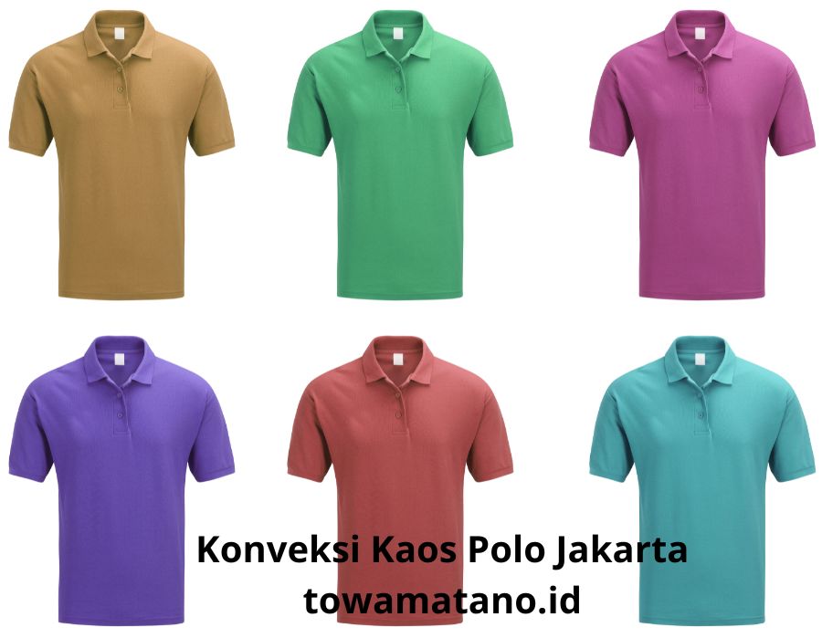 Konveksi Kaos Polo di Jakarta