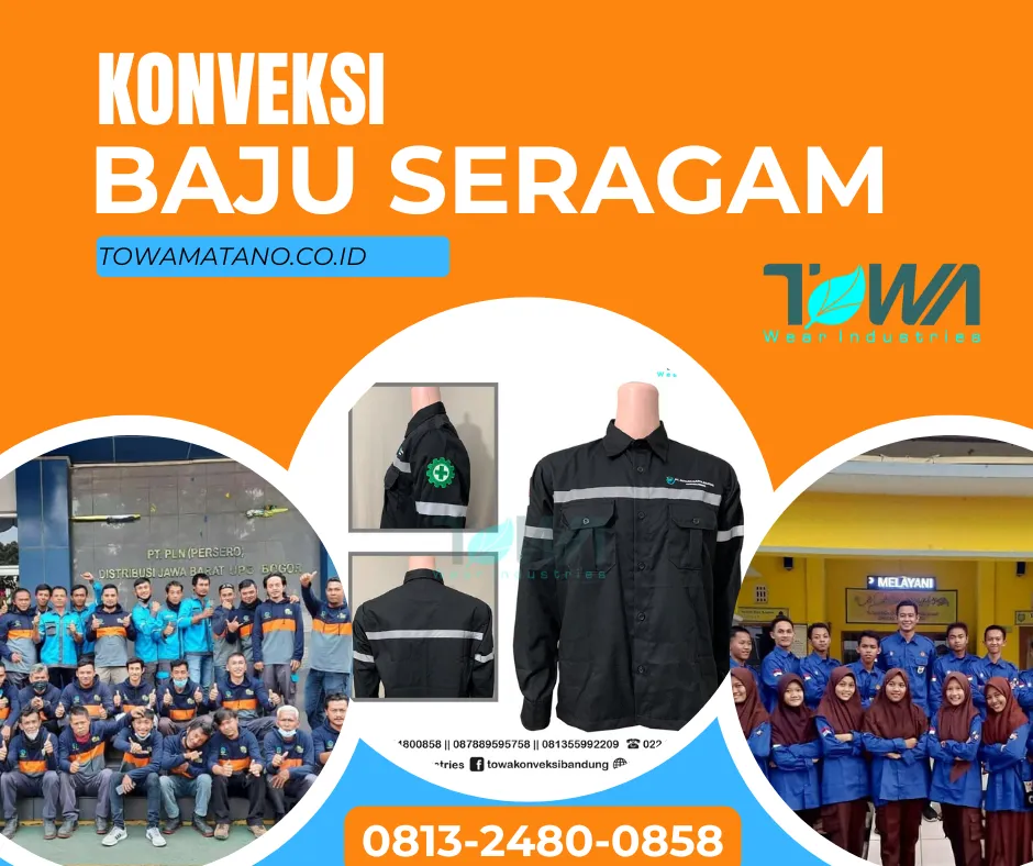 Konveksi Baju Seragam Berkualitas, Towamatano.co.id: Solusi Terbaik
