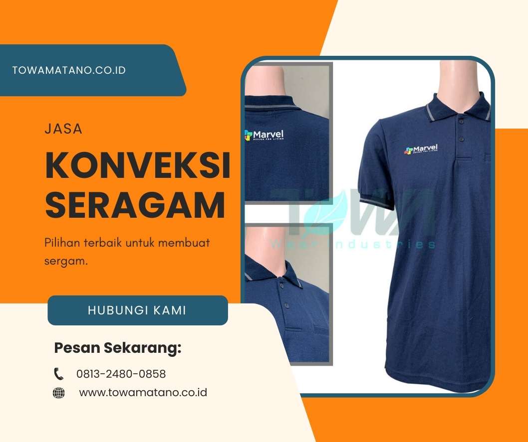 Konveksi Baju Lapangan Berkualitas, Towamatano.co.id, Pilihan Terbaik