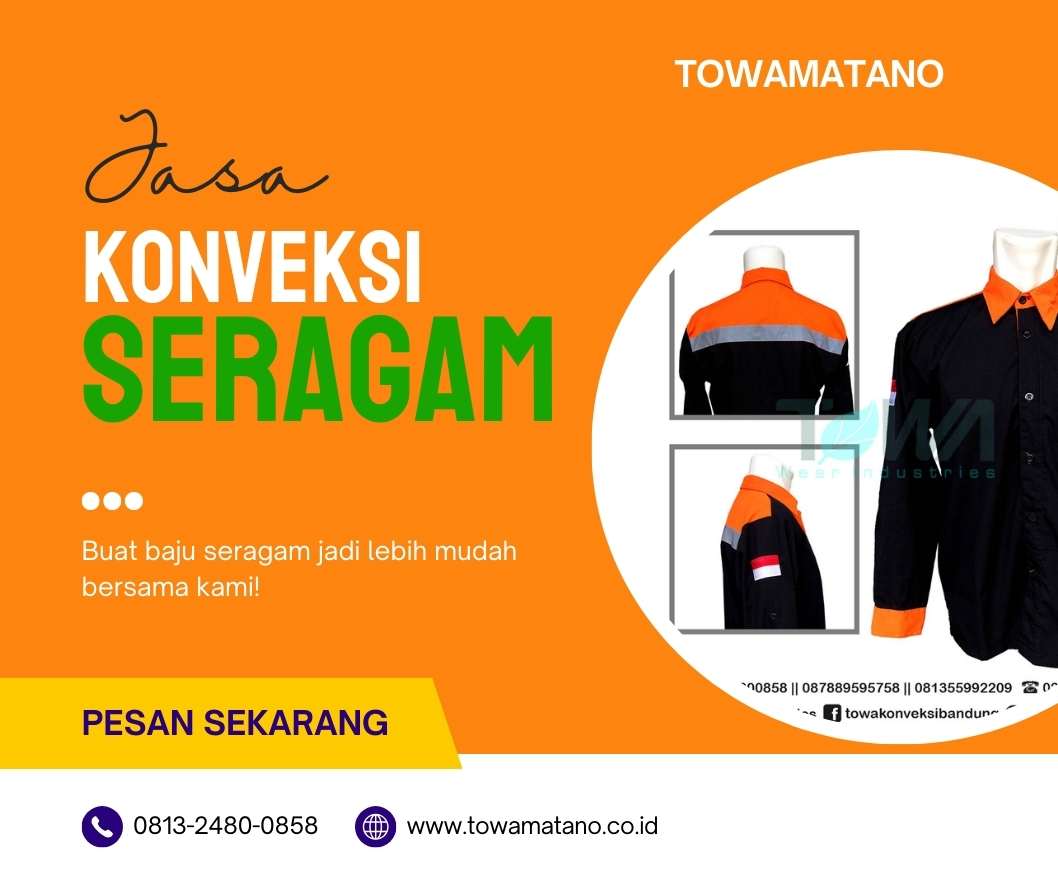 Konveksi Baju Kerja dari Towamatano.co.id adalah Pilihan Terbaik Anda