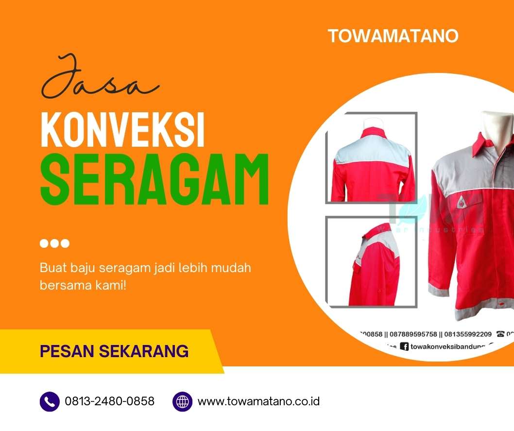 Jasa Pembuatan Seragam Kantor Towamatano.co.id adalah Pilihan Terbaik untuk Bisnis