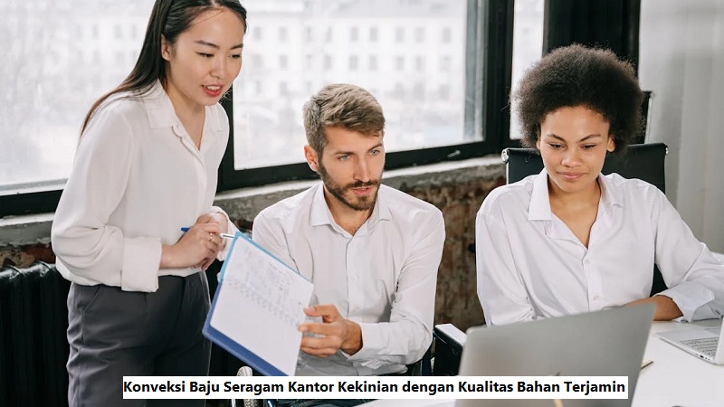 17. Konveksi Baju Seragam Kantor Kekinian dengan Kualitas Bahan Terjamin (pexels.com)