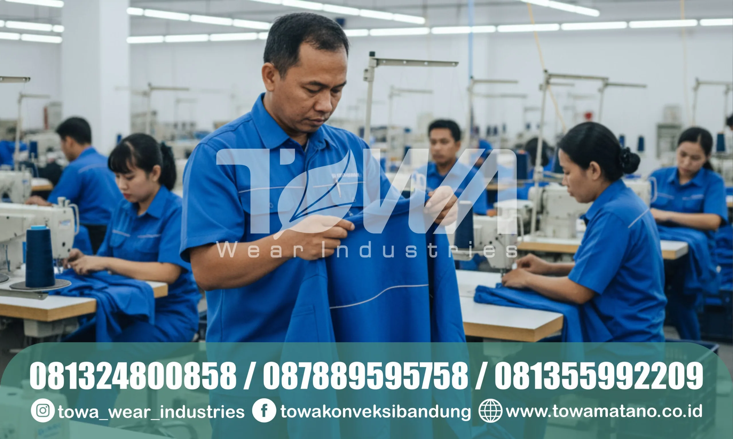 Seragam Kerja PT Vale Sulawesi: K3 Aman, TOWA Andal Sejak 2008